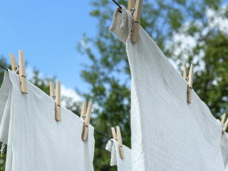 Pot fi utilizate pe post de inalbitor natural de rufe