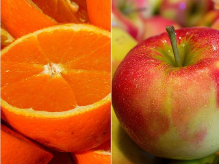 Diferenta dintre mere si portocale