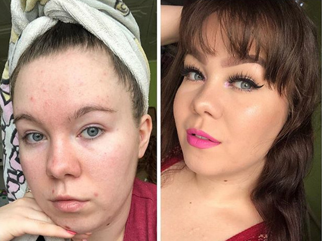 Transformarea este spectaculoasa