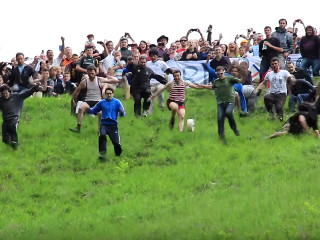 Cooper’s Hill Cheese Rolling and Wake, in Anglia
