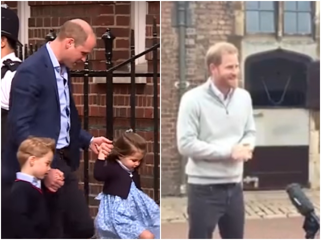 Printul Harry si printul William, dupa ce sotiile lor au nascut
