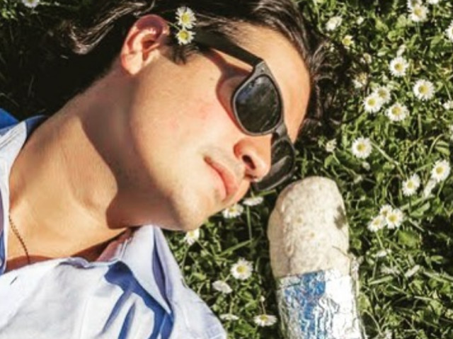 David Sikorski si mireasa lui, un burrito