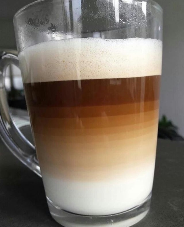 Cafea in degradeuri - de la deschis, la inchis