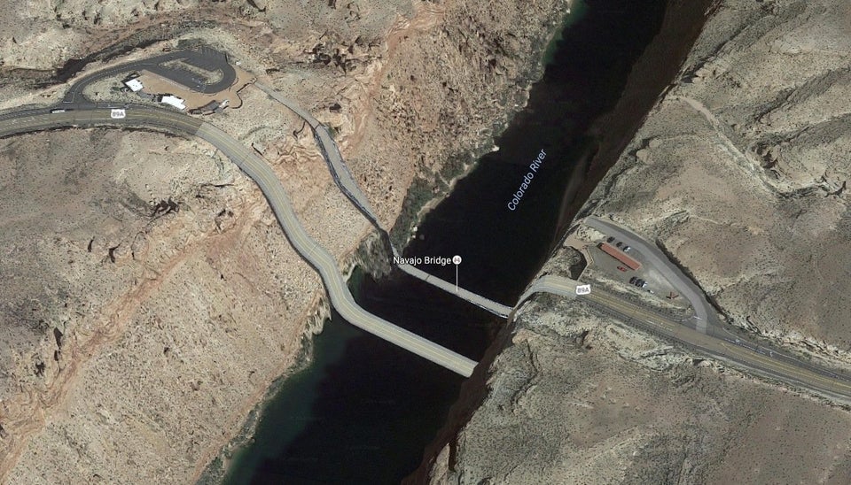 Acest drum din Arizona, vazut pe Google Maps, arata infricosator