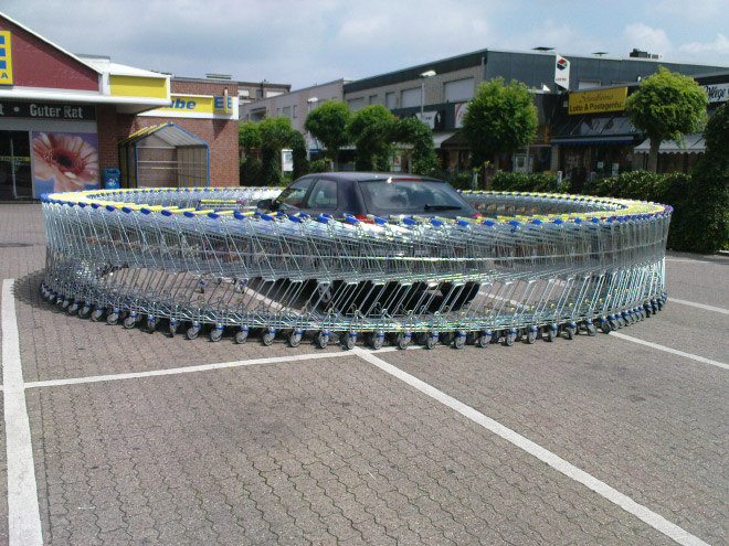 Cineva nu va fi foarte fericit cand va iesi din supermarket