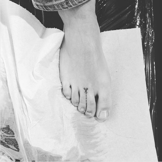 Taie pe linia punctata: