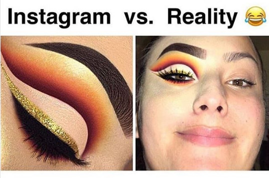 Cand te machiezi doar pentru poza: