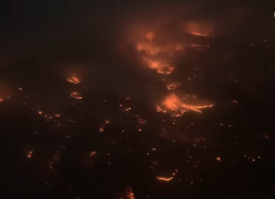 Alte imagini cu incendiile din Australia