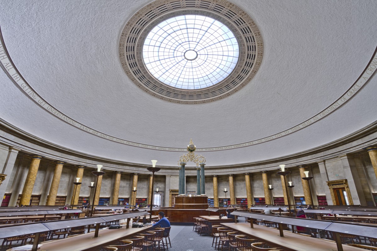 Biblioteca Centrala din Manchester, Marea Britanie