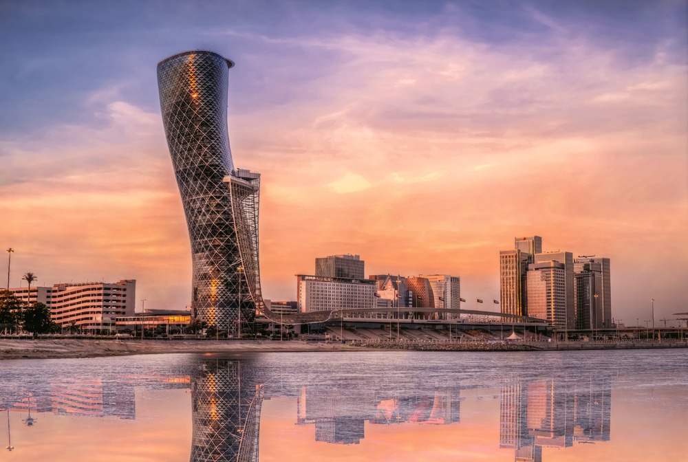 8. Andaz Capital Gate - Abu Dhabi, UAE