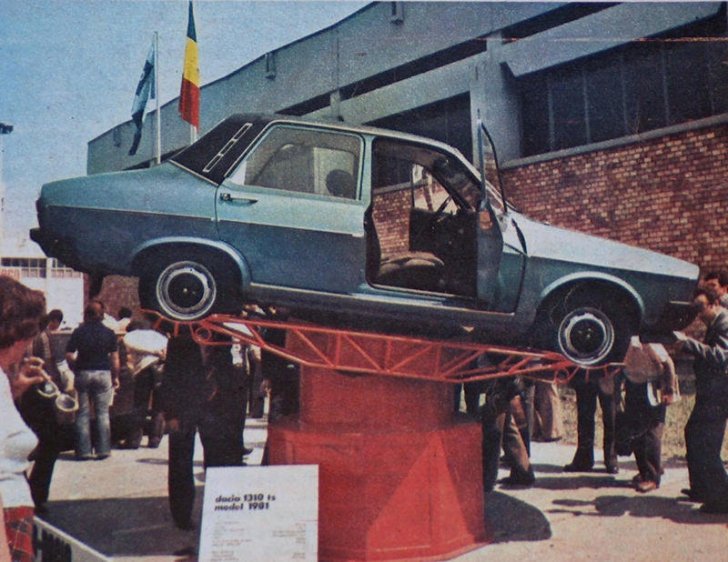 Dacia 1310 TS - Masina speciala aparua la dorinta lui Ceausescu