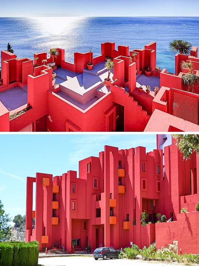 9. La Muralla Roja din Calpe, Spania