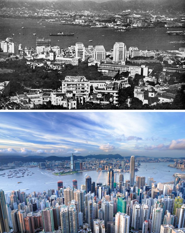 Hong Kong - 1969 vs. prezent