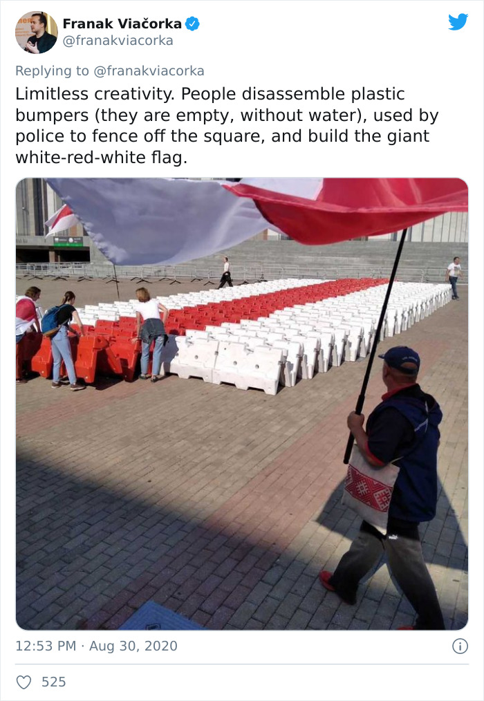 Lukashenko a interzis steagurile alb-roșii. Ce soluții au găsit protestatarii