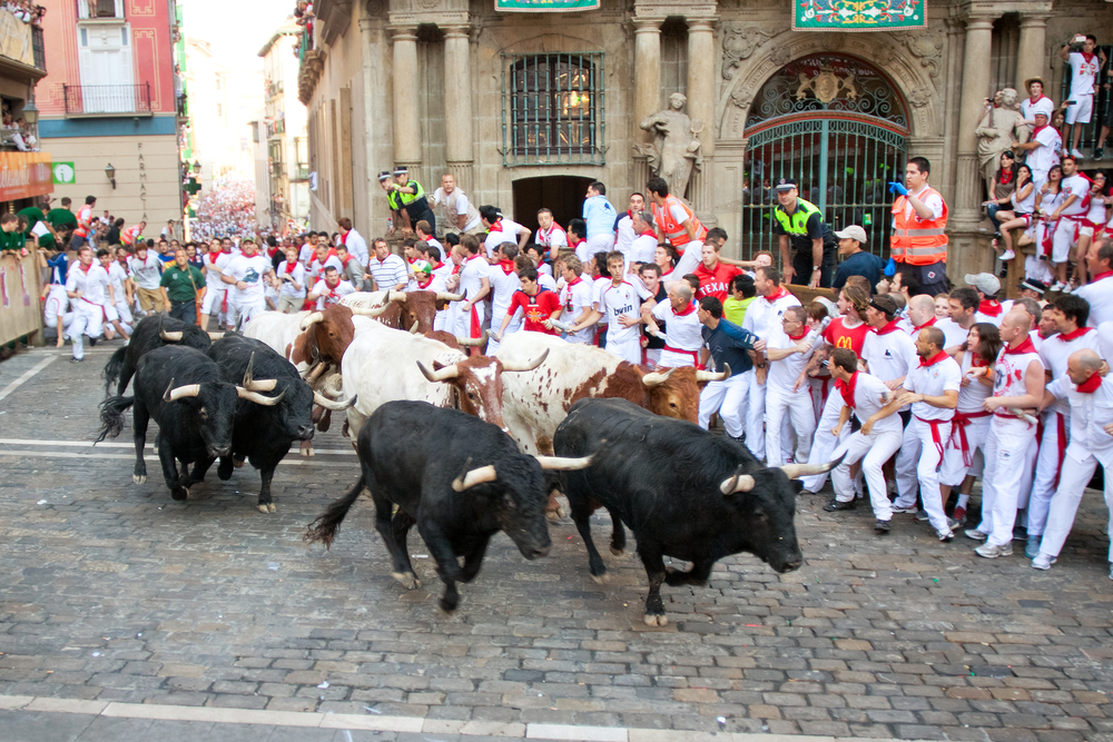 6. Encierro, Spania