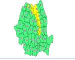 INFORMARE METEOROLOGICĂ - COD GALBEN 