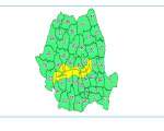 Atenționare meteorologică - COD GALBEN 