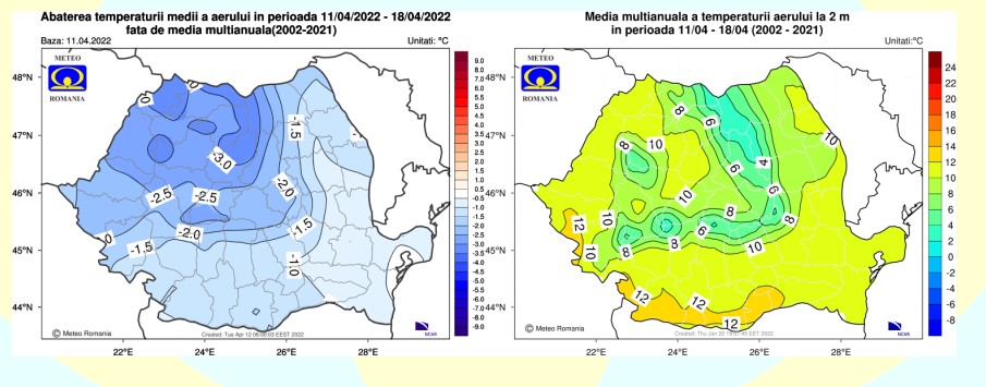 Săptămâna 11.04.2022 – 18.04.2022